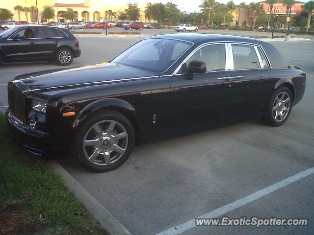 Rolls Royce Phantom spotted in Estero, Florida