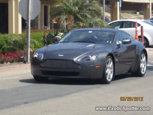 Aston Martin Vantage spotted in Del Mar, California