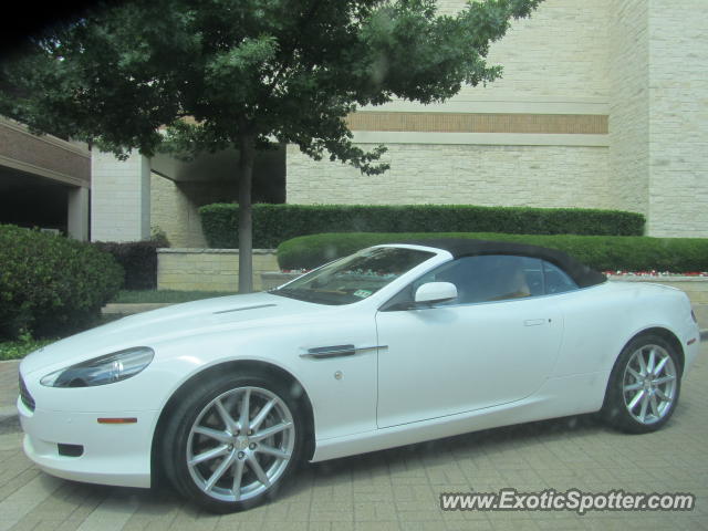 Aston Martin DB9 spotted in Dallas, Texas