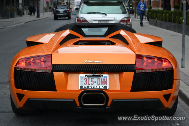 Lamborghini Murcielago spotted in Toronto, Canada