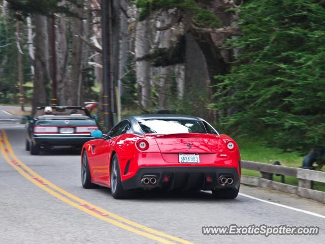 Ferrari 599GTB spotted in Pebble Beach, California