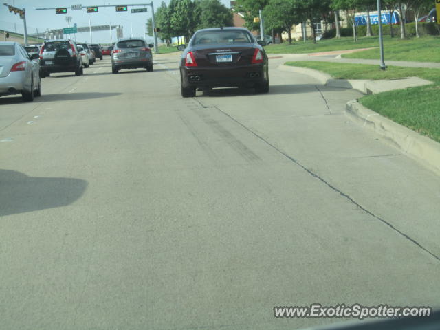 Maserati Quattroporte spotted in Dallas, Texas