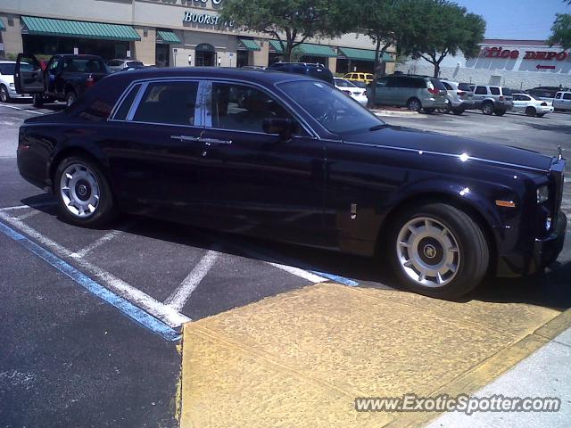 Rolls Royce Phantom spotted in Tampa, Florida