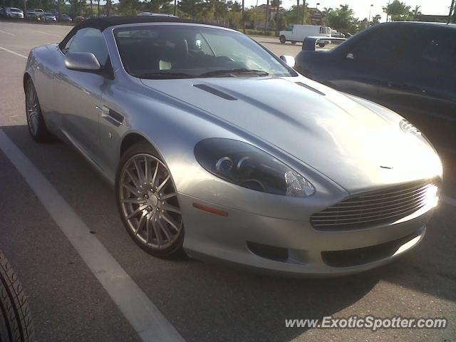 Aston Martin DB9 spotted in Estero, Florida