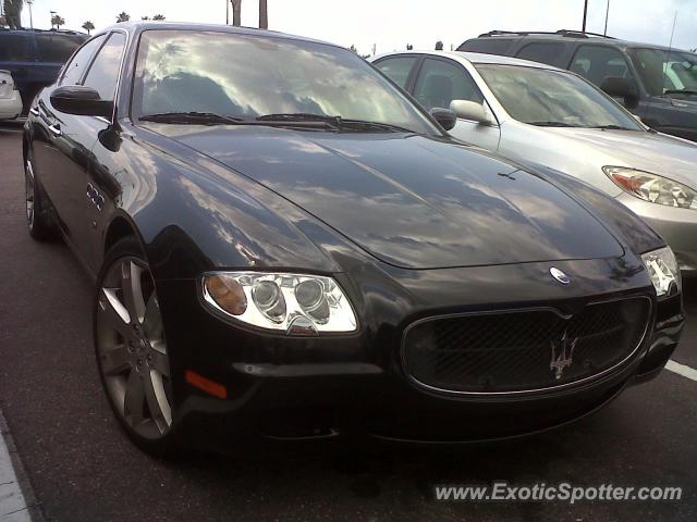 Maserati Quattroporte spotted in Tampa, Florida