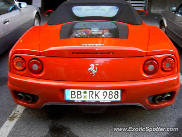 Ferrari 360 Modena spotted in Stuttgart, Germany