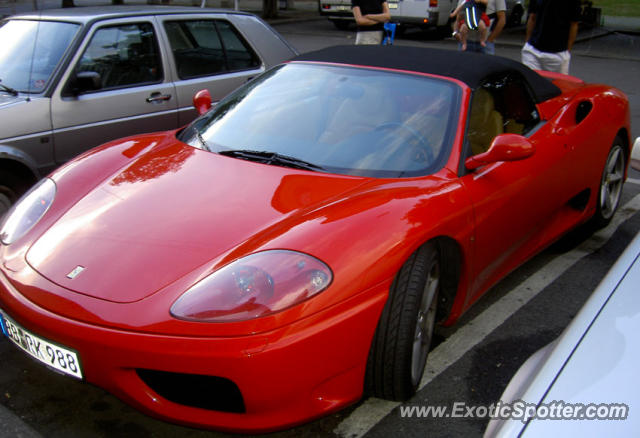 Ferrari 360 Modena spotted in Stuttgart, Germany