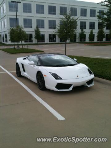 Lamborghini Gallardo spotted in Dallas, Texas