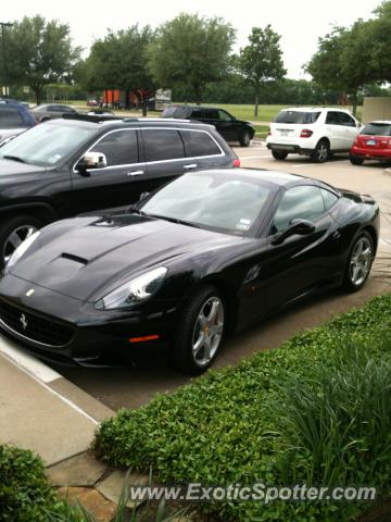 Ferrari California spotted in Dallas, Texas