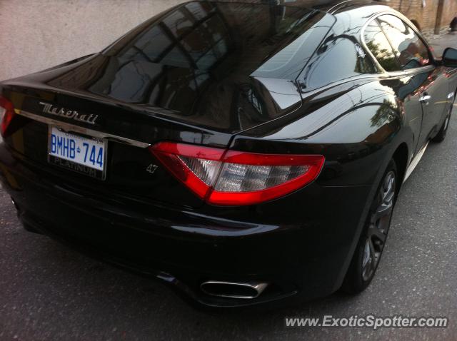 Maserati GranTurismo spotted in Toronto, Canada