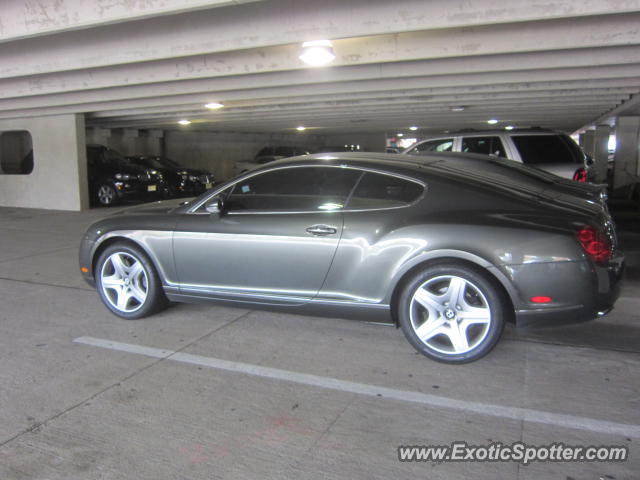 Bentley Continental spotted in Short Hills, New Jersey