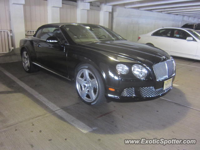 Bentley Continental spotted in Short Hills, New Jersey