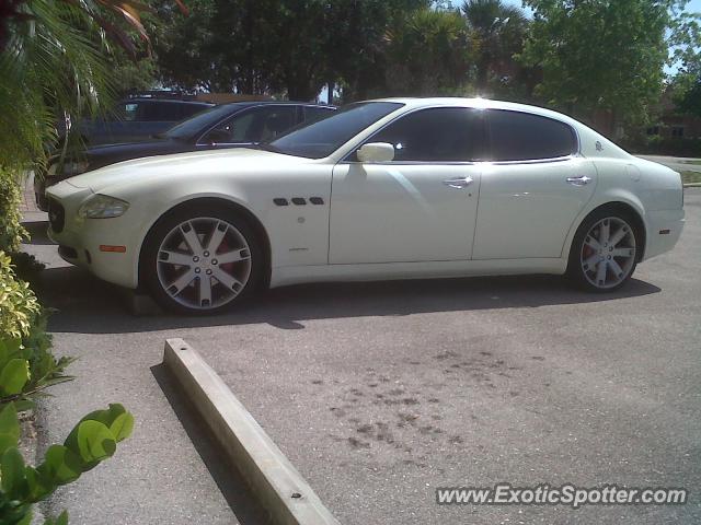 Maserati Quattroporte spotted in Bonita Springs, Florida