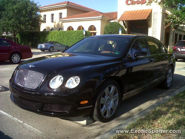 Bentley Continental spotted in Estero, Florida