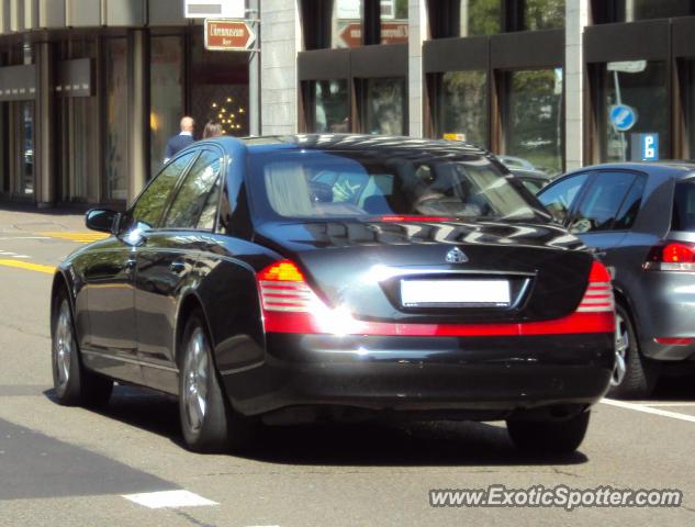 Mercedes Maybach spotted in Zurich, Switzerland