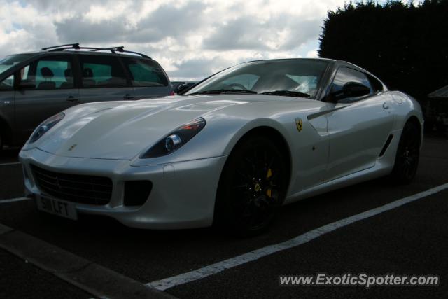 Ferrari 599GTB spotted in Silverstone, United Kingdom