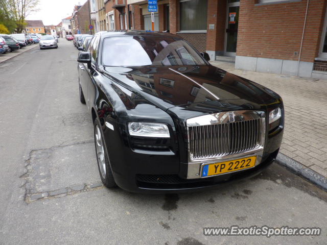 Rolls Royce Ghost spotted in Zaventem, Belgium