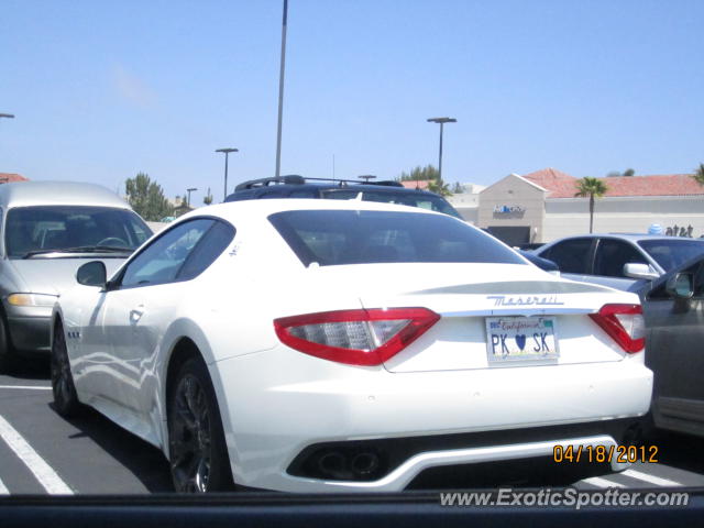 Maserati GranTurismo spotted in Del Mar, California