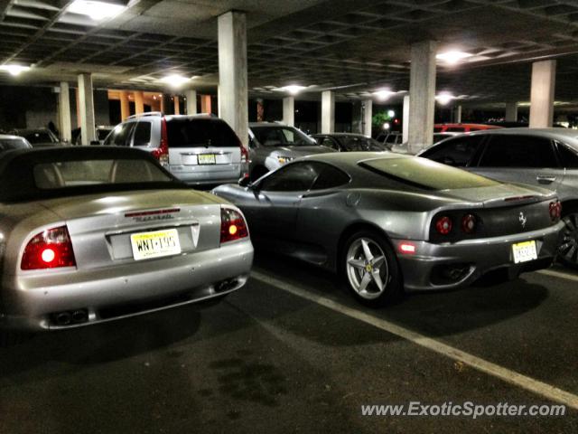 Ferrari 360 Modena spotted in Edgewater, New Jersey