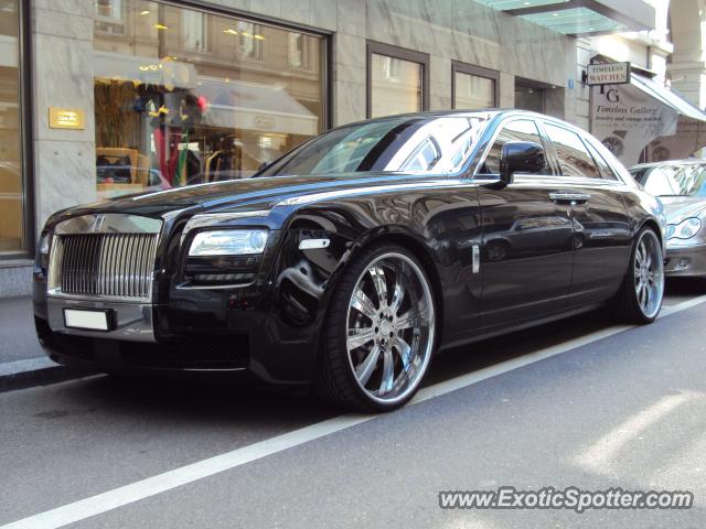 Rolls Royce Ghost spotted in Zurich, Switzerland