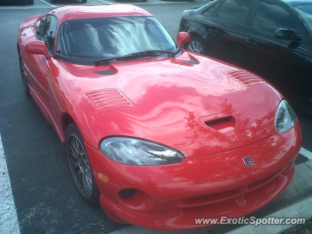 Dodge Viper spotted in Tampa, Florida