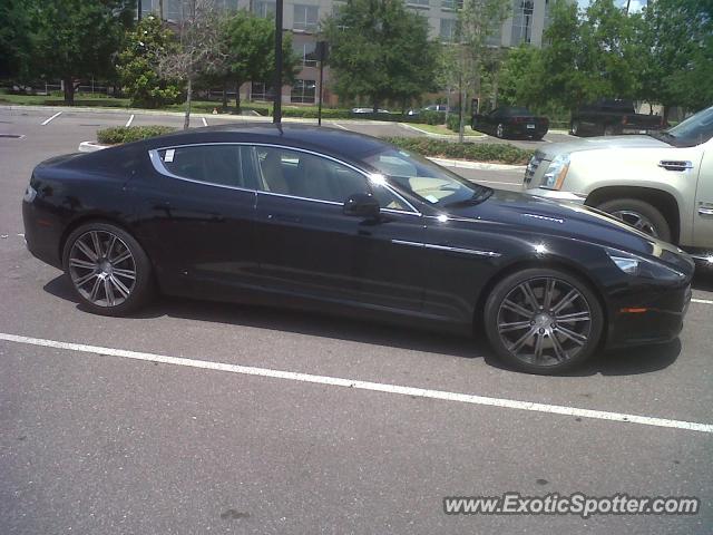 Aston Martin Rapide spotted in Tampa, Florida