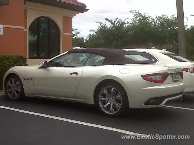 Maserati GranTurismo spotted in Naples, Florida