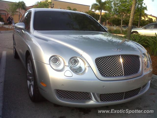 Bentley Continental spotted in Estero, Florida