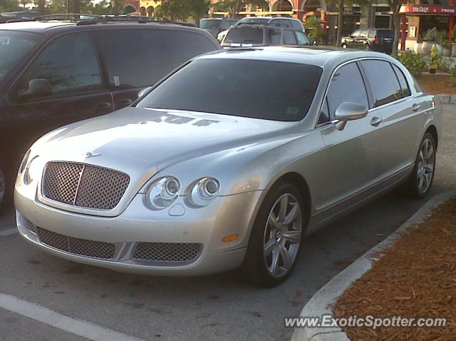 Bentley Continental spotted in Estero, Florida