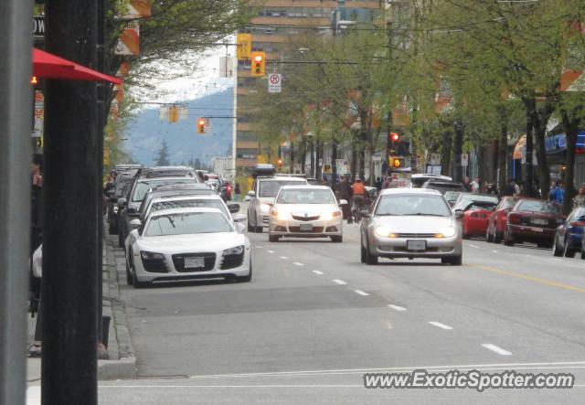 Audi R8 spotted in Vancouver, BC, Canada