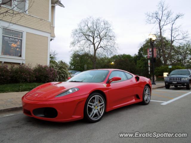 Ferrari F430 spotted in Barrington, Illinois