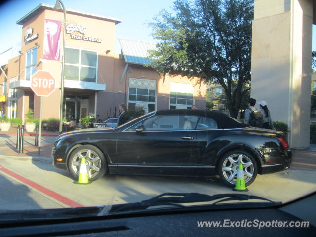 Bentley Continental spotted in Dallas, Texas