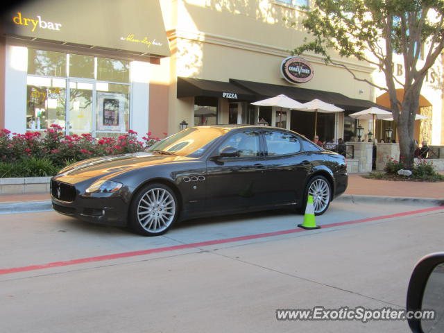 Maserati Quattroporte spotted in Dallas, Texas