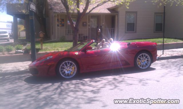 Ferrari F430 spotted in Golden, Colorado