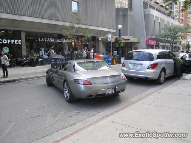 Mercedes SLS AMG spotted in Toronto, Canada