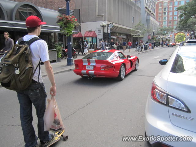 Dodge Viper spotted in Toronto, Canada