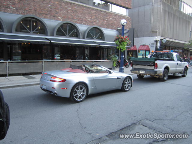 Aston Martin Vantage spotted in Toronto, Canada