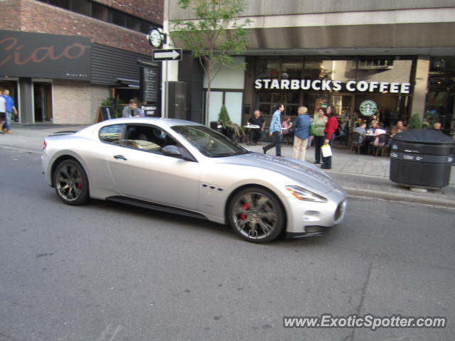 Maserati GranTurismo spotted in Toronto, Canada