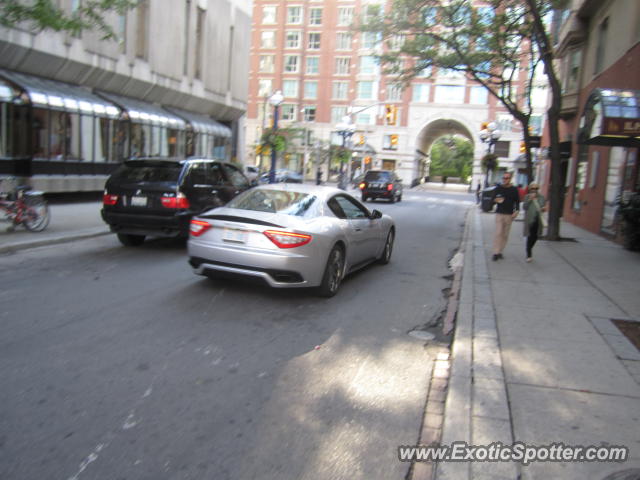 Maserati GranTurismo spotted in Toronto, Canada