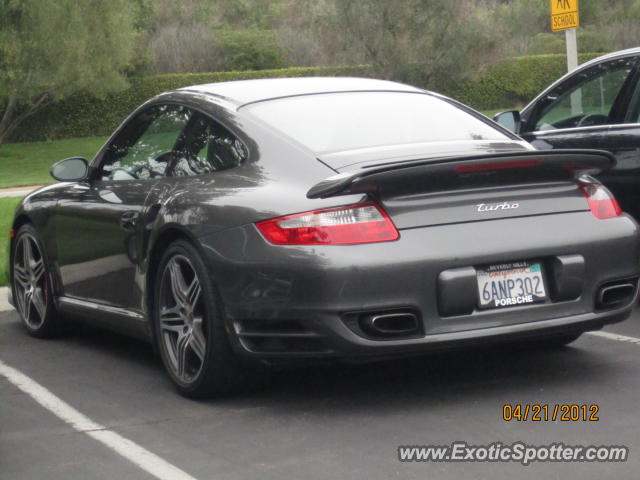 Porsche 911 Turbo spotted in Rancho Santa Fe, California