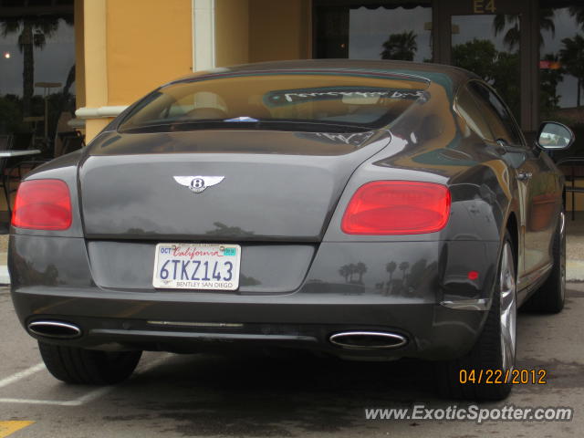 Bentley Continental spotted in Rancho Santa Fe, California