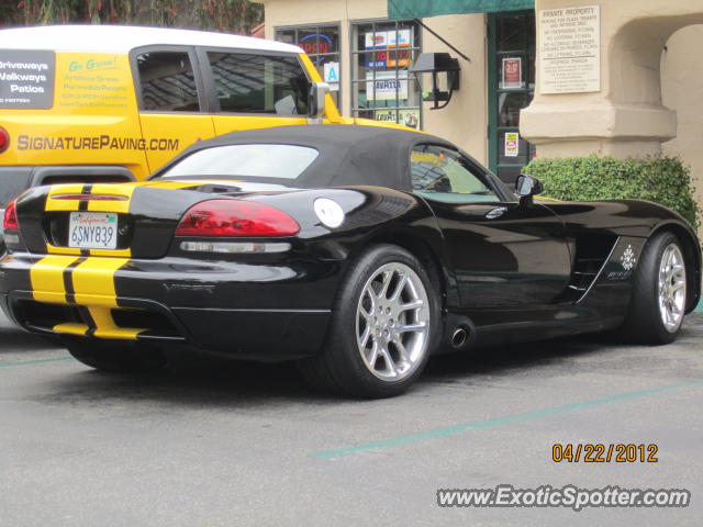 Dodge Viper spotted in Rancho Santa Fe, California