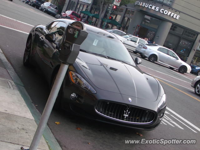 Maserati GranTurismo spotted in Alameda, California