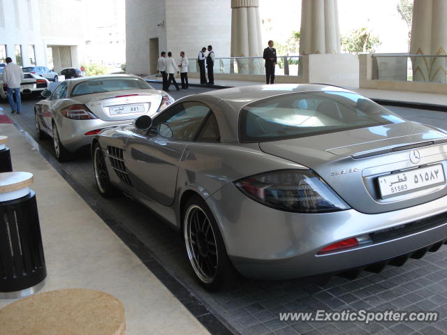 Mercedes SLR spotted in Dubai, United Arab Emirates