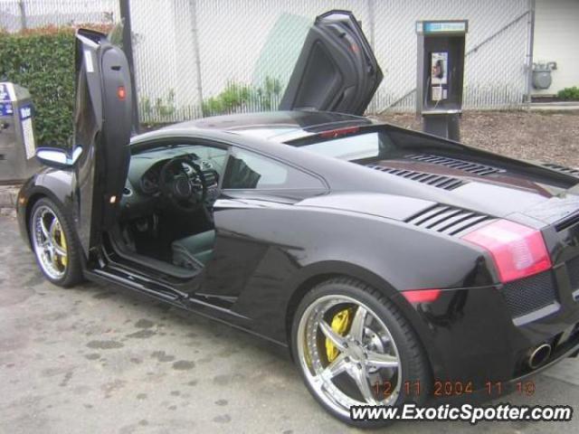 Lamborghini Gallardo spotted in Manteca, California