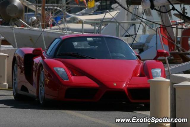 Ferrari Enzo spotted in Saint tropez, France