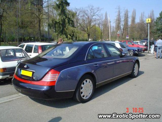 Mercedes Maybach spotted in Strasbourg, France