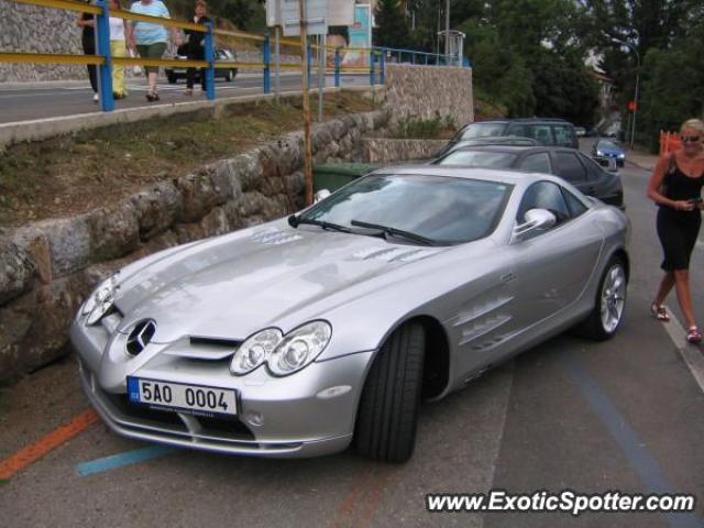 Mercedes SLR spotted in Opatija, Croatia