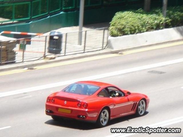 Ferrari 575M spotted in Hong Kong, China