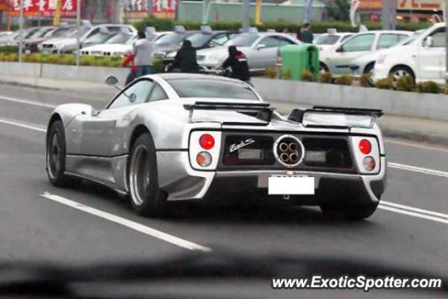 Pagani Zonda spotted in Taipei, Taiwan